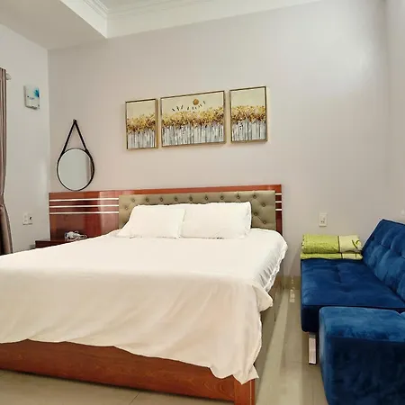 Chuoi Homestay 2 Phong Ngu Trung Tam Bai Chay - Gan Cho Hai San - Gia Dinh Ban Co The Tu Nau An